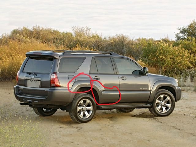 [Found] WTB: 4th gen fender &amp; rear door flares/cladding (2006-2009)-4runnerflares-jpg